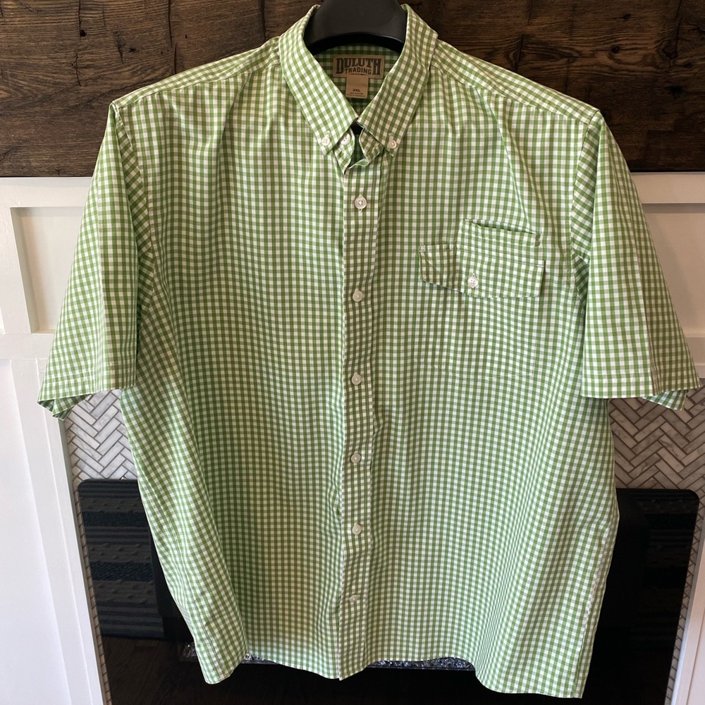 Duluth 2xl Short Sleeve Button Up